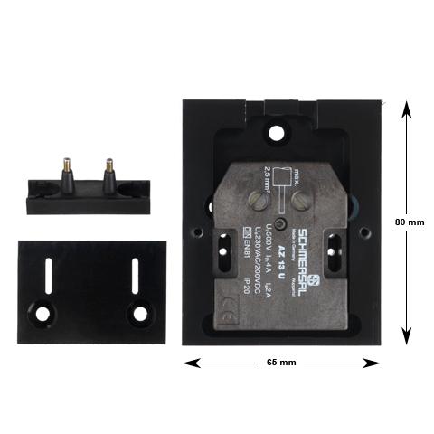 Door contact, Adapter kit B, Titan/Trier/Siemens, 80x65x30mm