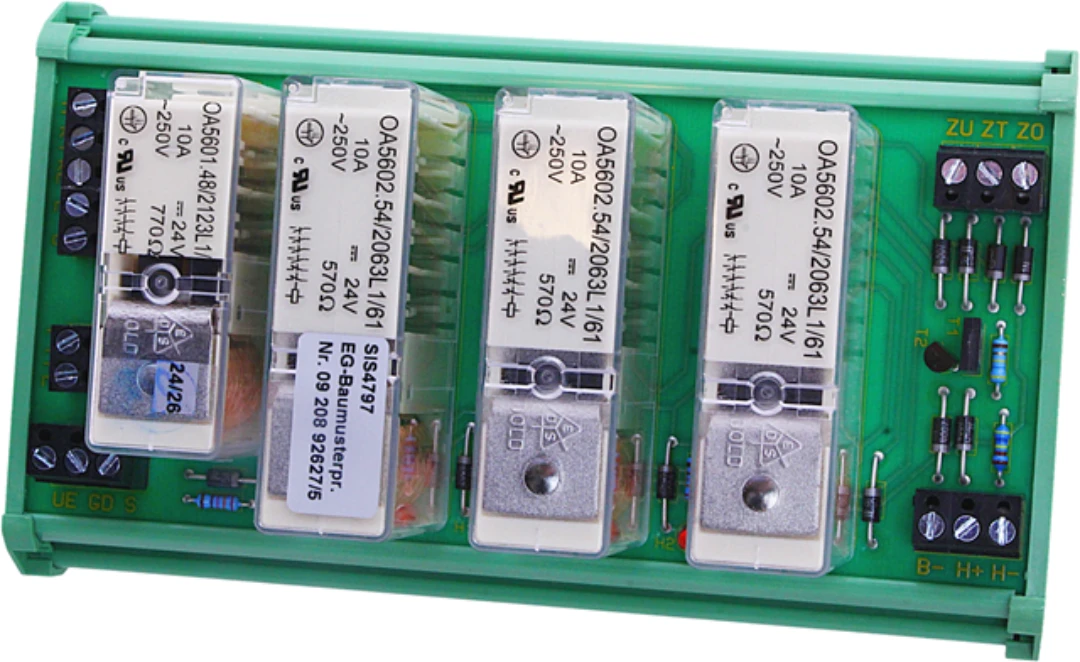 Safety relay PCB, Rekoba, Rekoba, SIS4797, 157x77x65mm