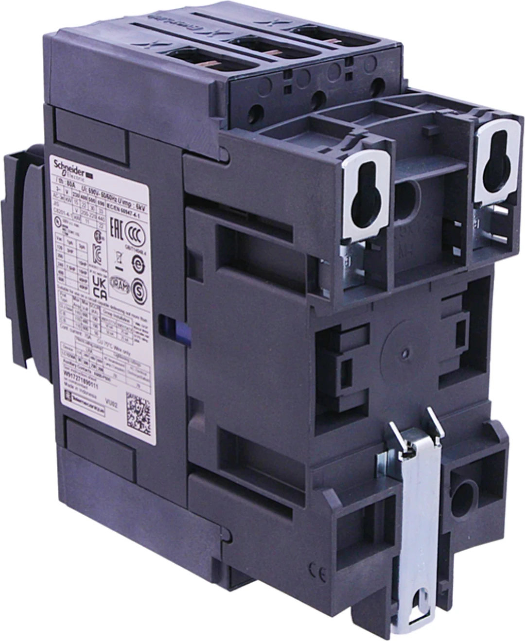 Contactor, Schneider/Telemec., LC1D50AP7, 230VAC, 50A/22kW
