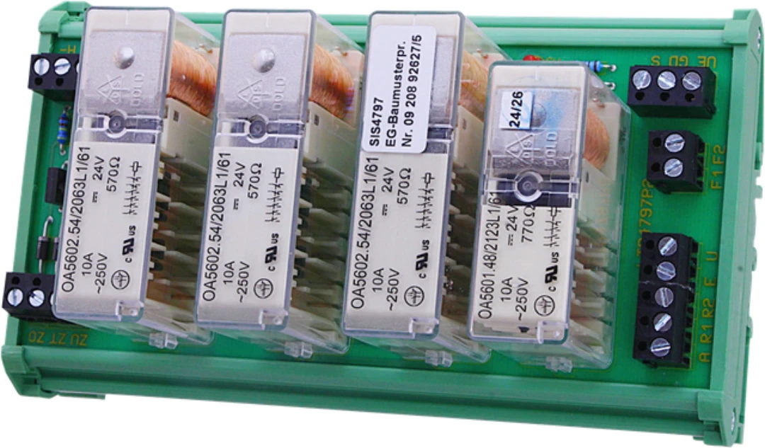 Safety relay PCB, Rekoba, Rekoba, SIS4797, 157x77x65mm