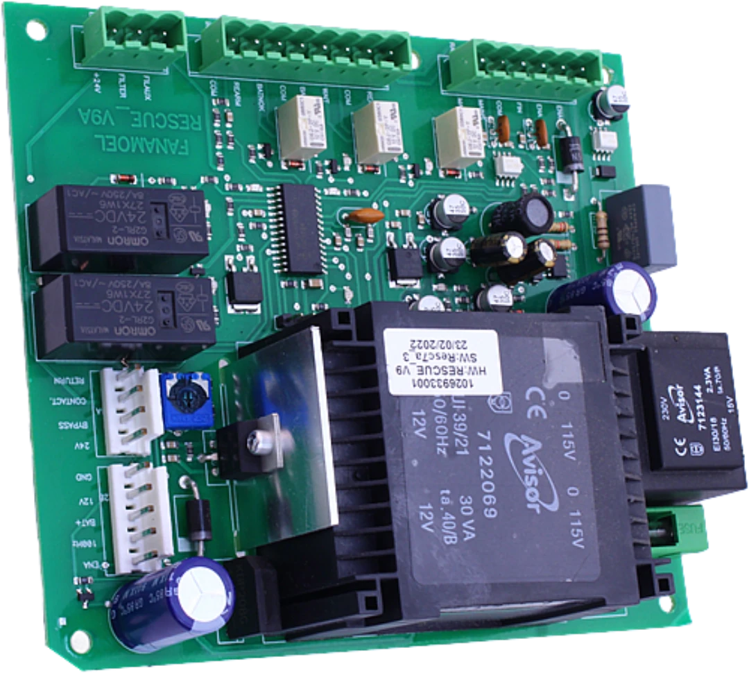 PCB, Thyssen CMC-4, FANAMOEL FRA, Emerg. rescue device