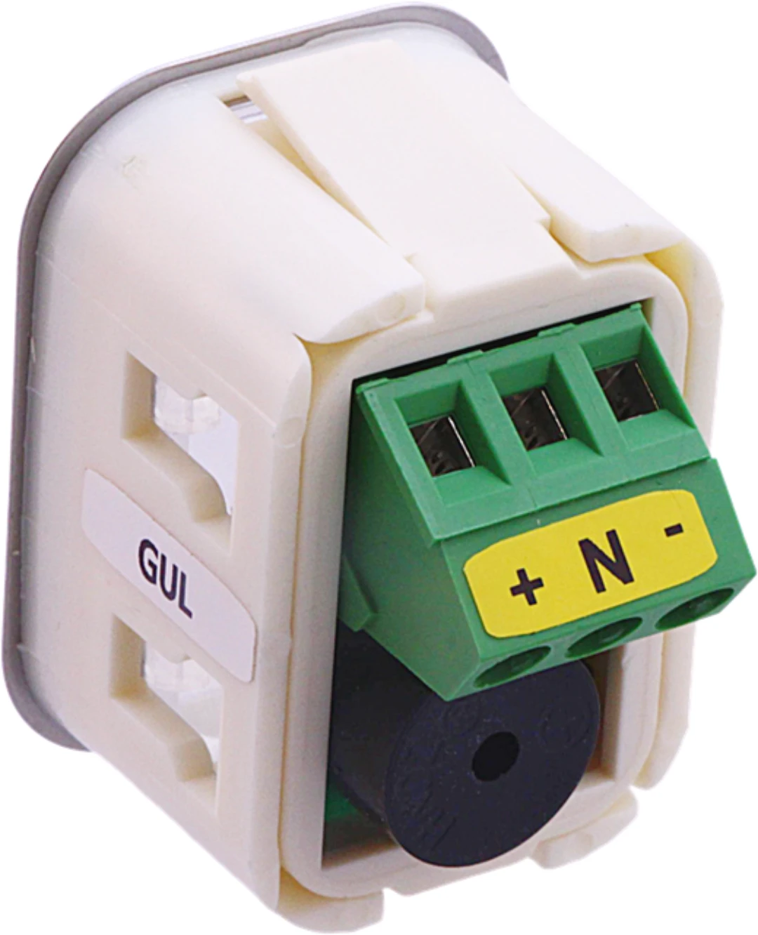 Push button HM-2535-S EN81-70 yellow buzz n