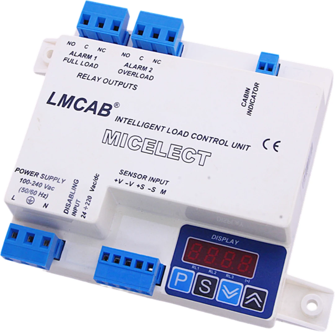 Control unit for overload sensor, Micelect LMCAB