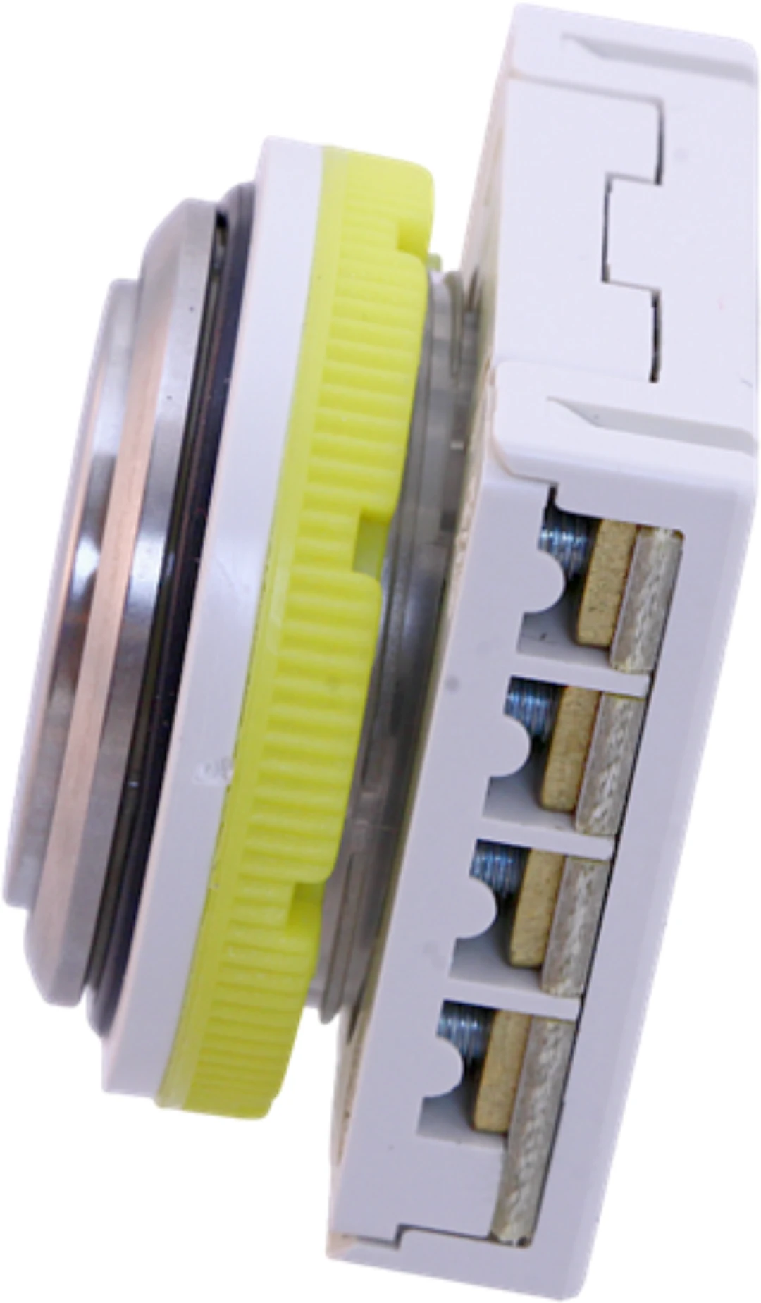 Push button, DMG Sherman Moon, Vandal-proof, IP54, 24VDC, red LED