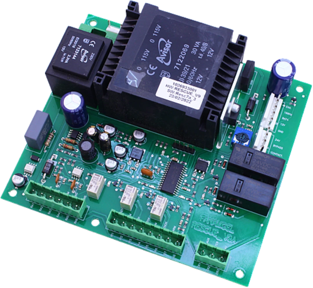 PCB, Thyssen CMC-4, FANAMOEL FRA, Emerg. rescue device