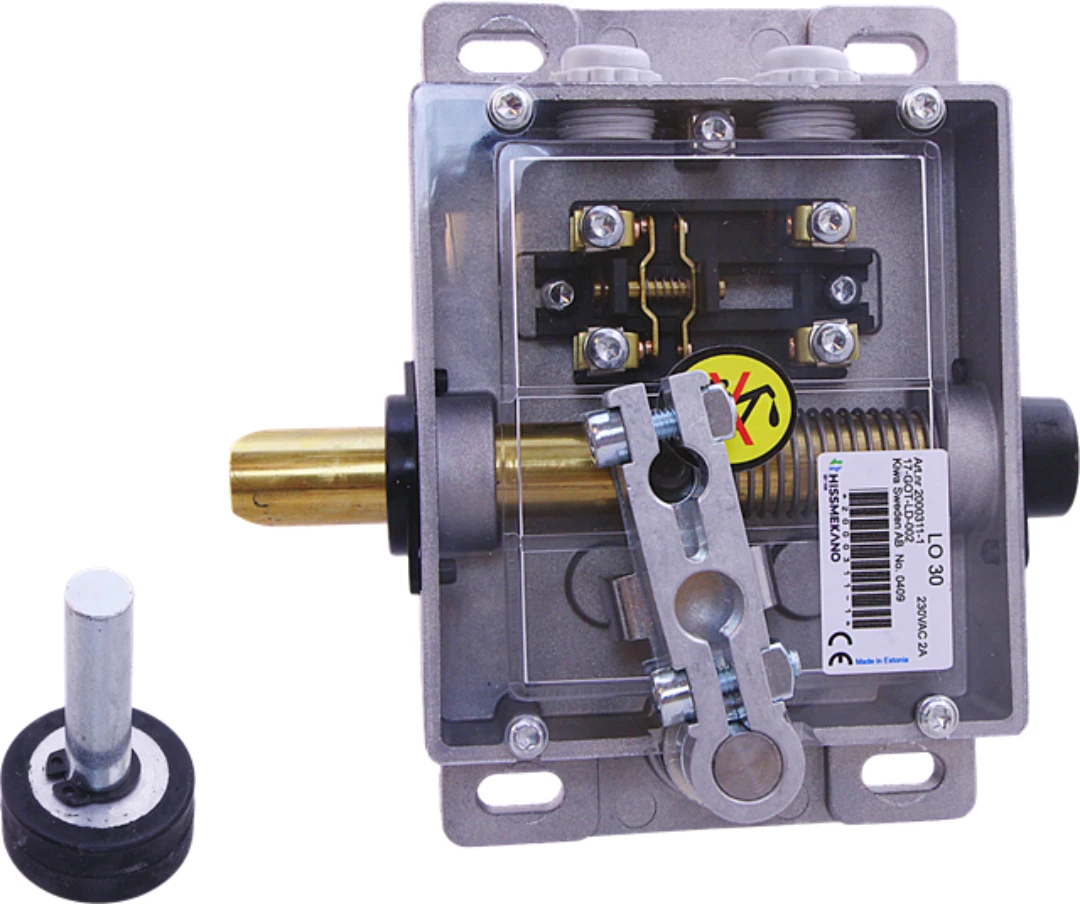 Door lock LO-30-AU-H, right, with triangular opening, arm up