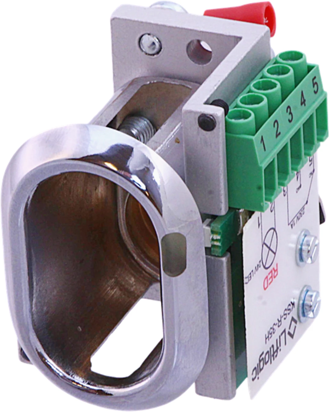 Key switch NS-1, type 2535, red LED acknowledgement
