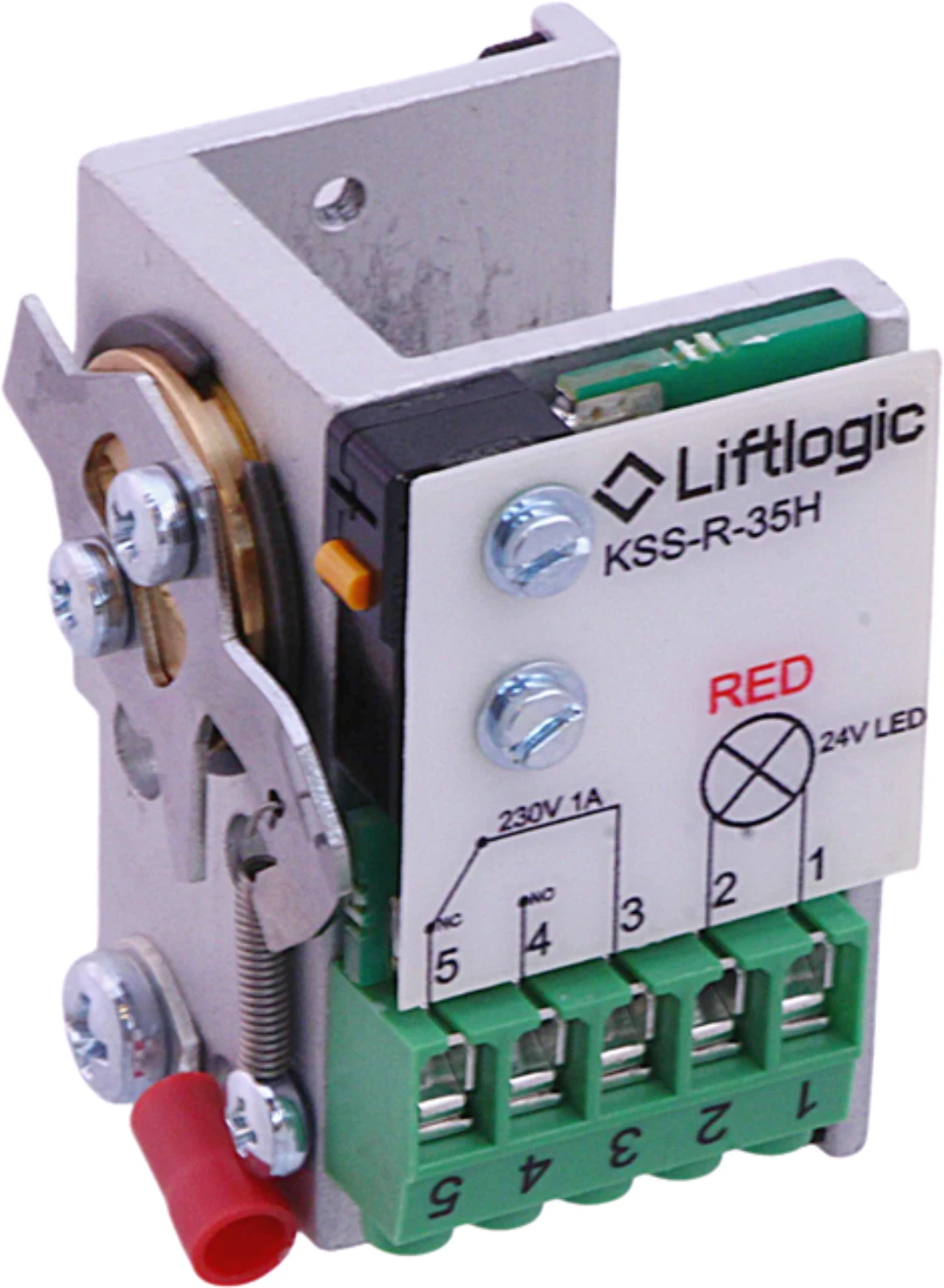 Key switch NS-1, type 2535, red LED acknowledgement
