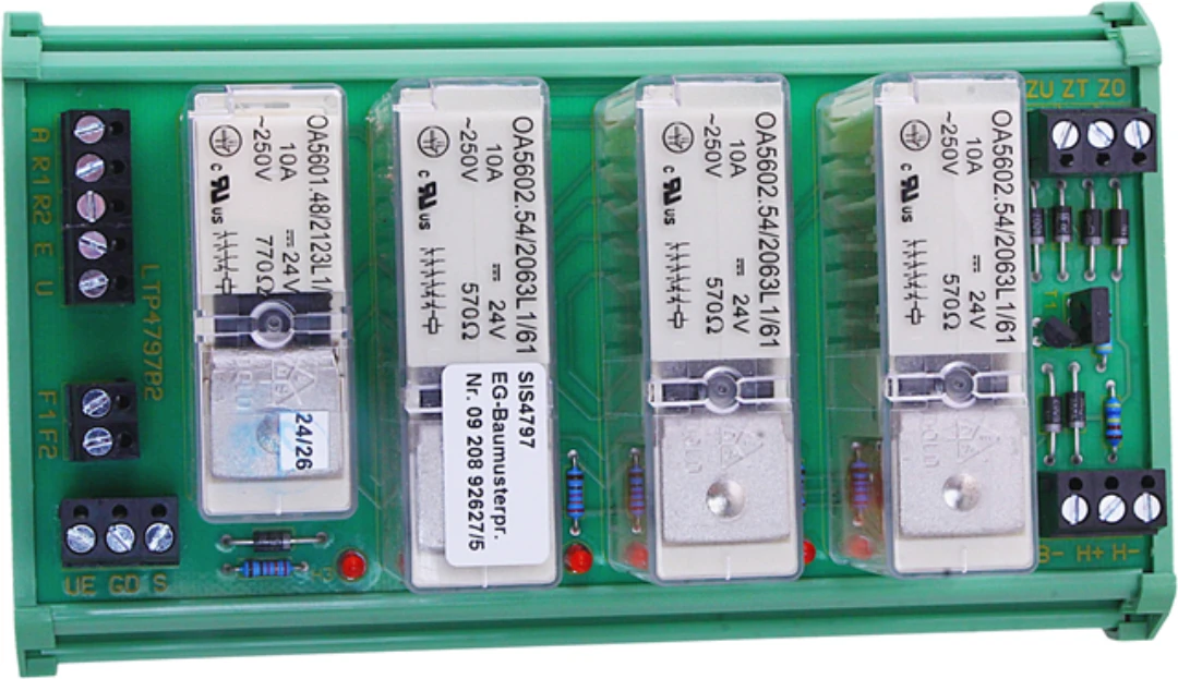 Safety relay PCB, Rekoba, Rekoba, SIS4797, 157x77x65mm