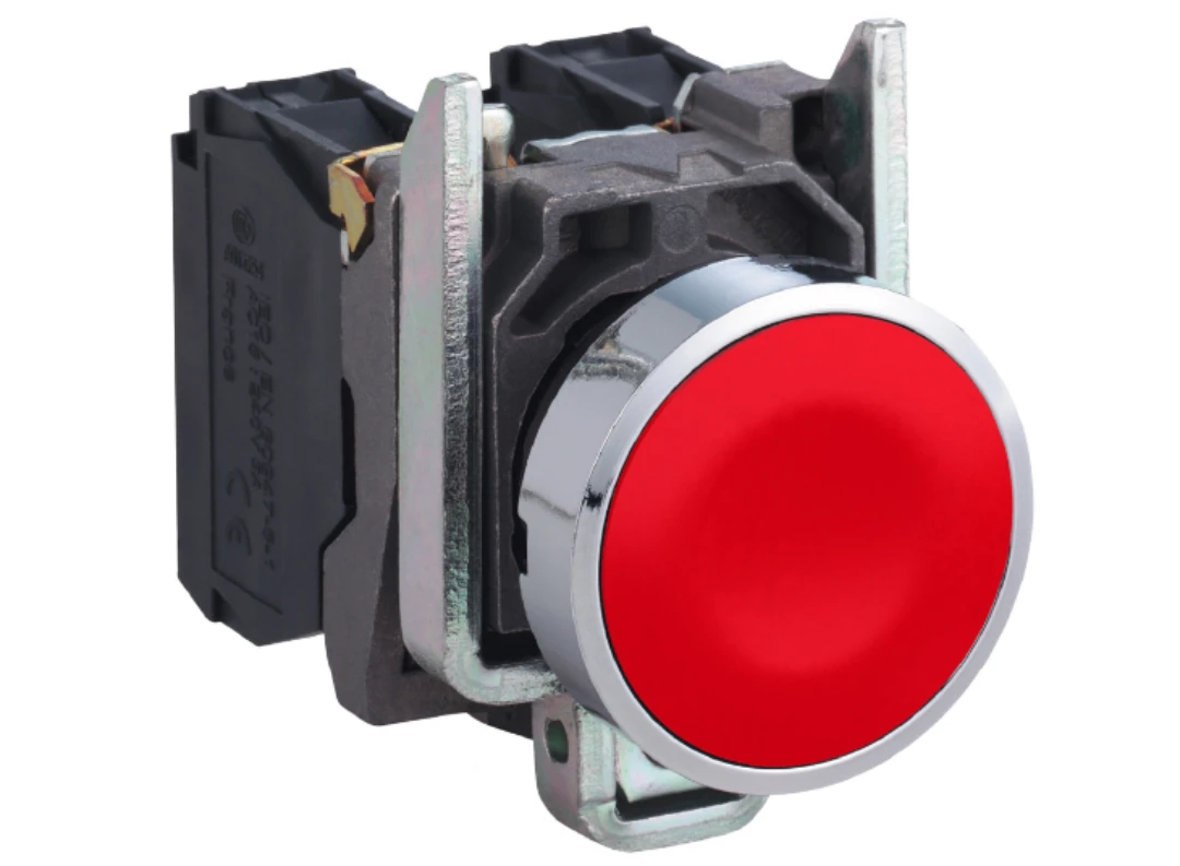 Stop button, Schneider/Telemecanique, 1xNC Contact block