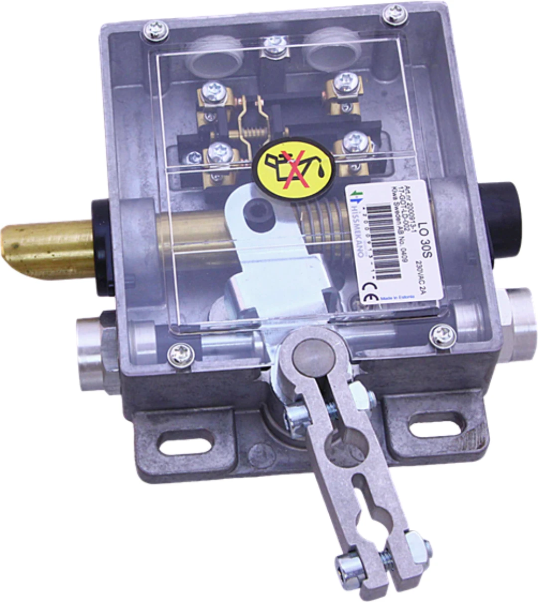 Door lock, LO-30S-H, right, with triangular emergency opening