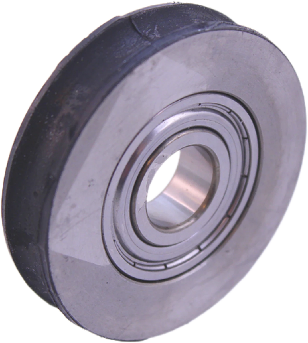 Hanger roller KONE ADM, steel w. rubber, ø69/60/17x14mm, incl. Nave