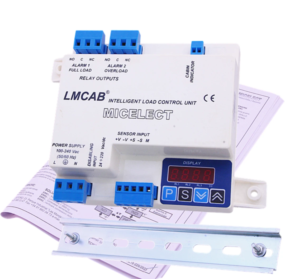 Control unit for overload sensor, Micelect LMCAB