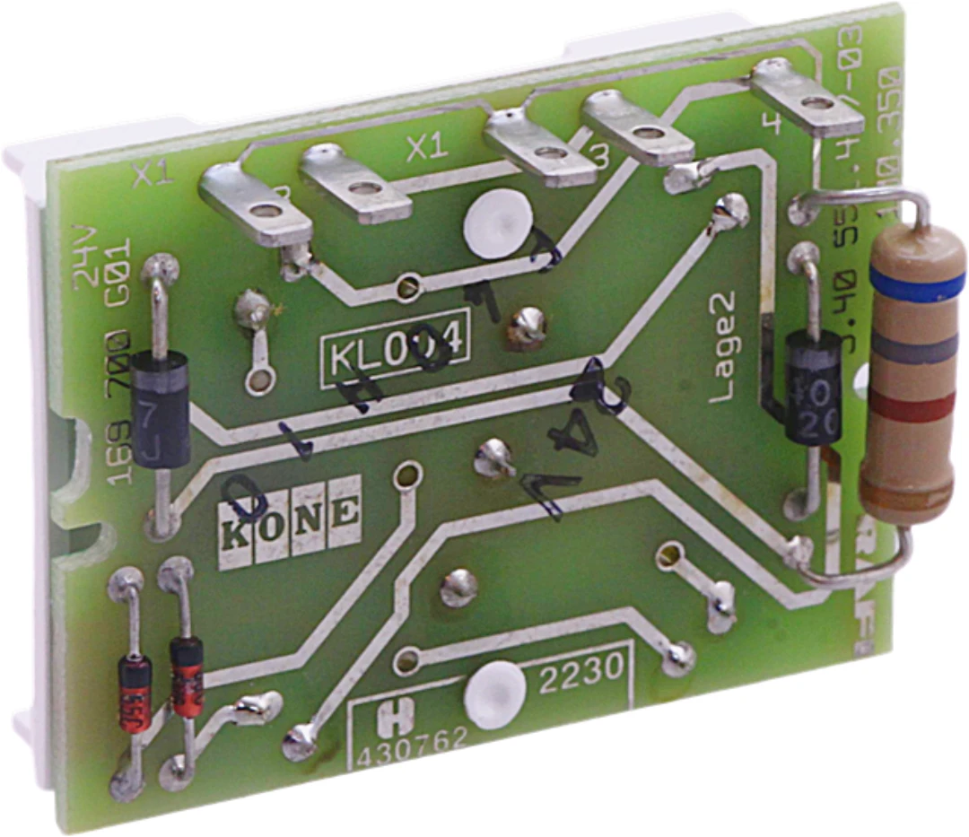 Push button KONE-M, 24 VDC, green/yellow LED