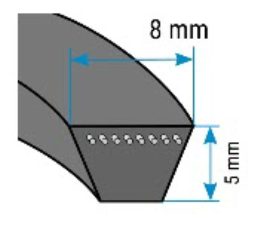 V-belt, Schindler Varidor10/QKS11, 8x900mm