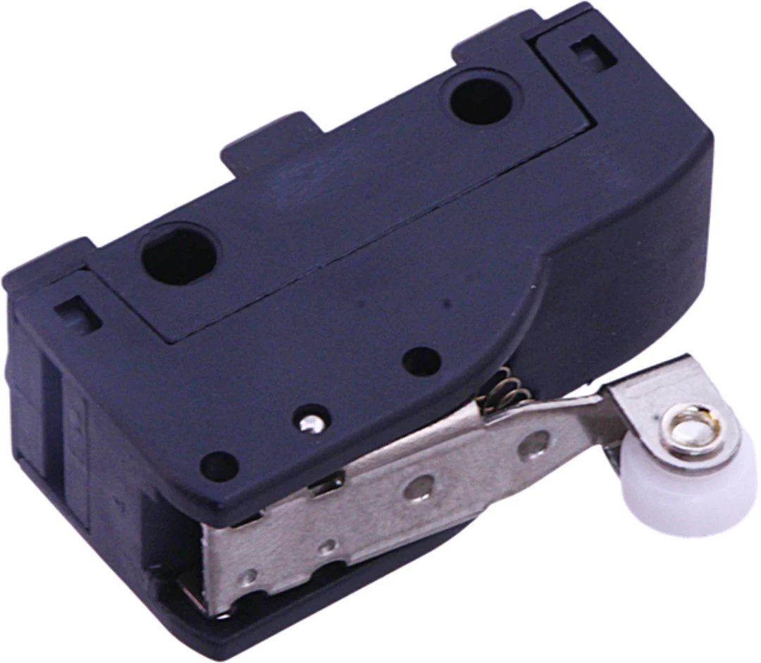 Microswitch, Pizzato MKV12D45, arm l=25mm w. roller D=10mm
